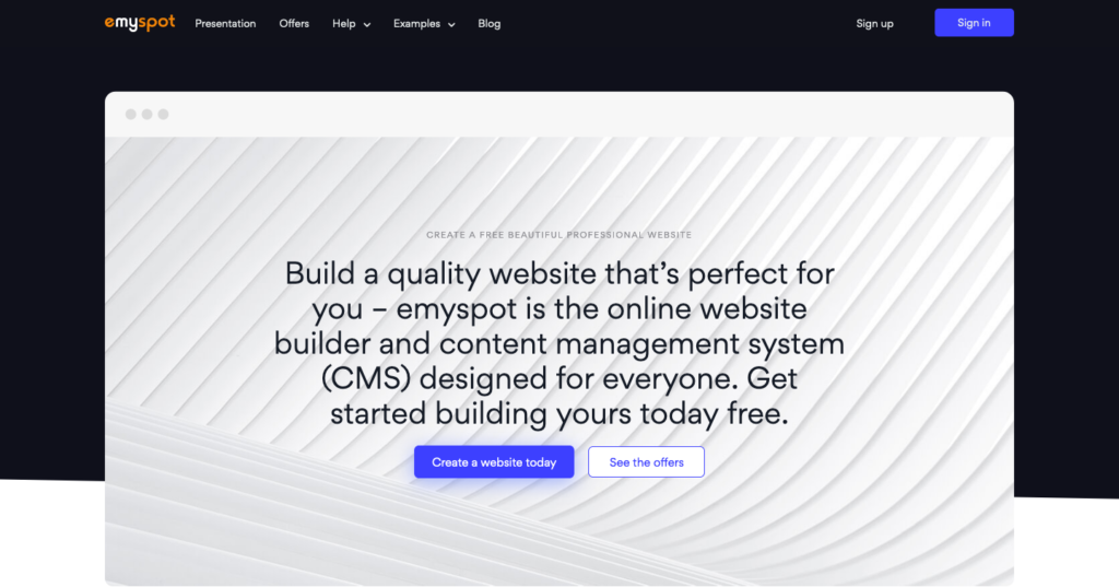 emyspot-website-builder